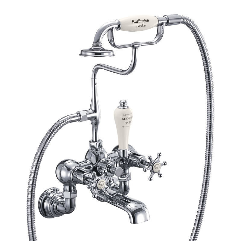 Birkenhead Medici Regent bath shower mixer - wall mounted 